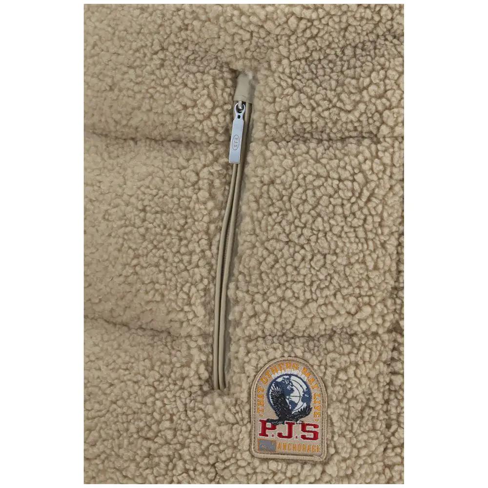 Parajumpers Beige Polyester Sleeveless Jacket