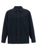 Saint Laurent Blue Cotton Blouse