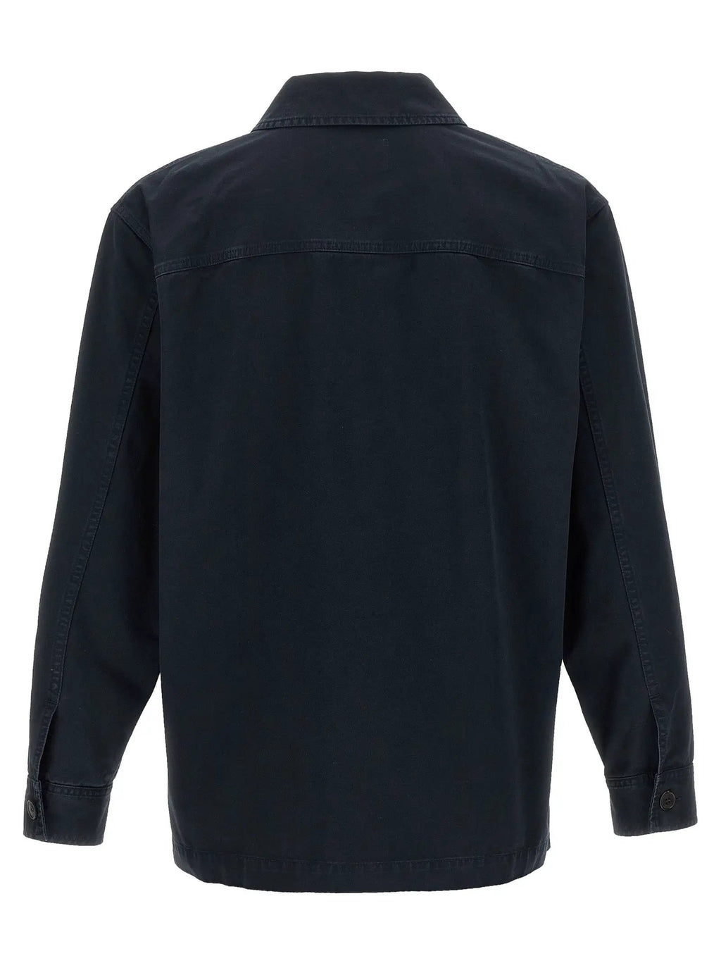 Saint Laurent Blue Cotton Blouse