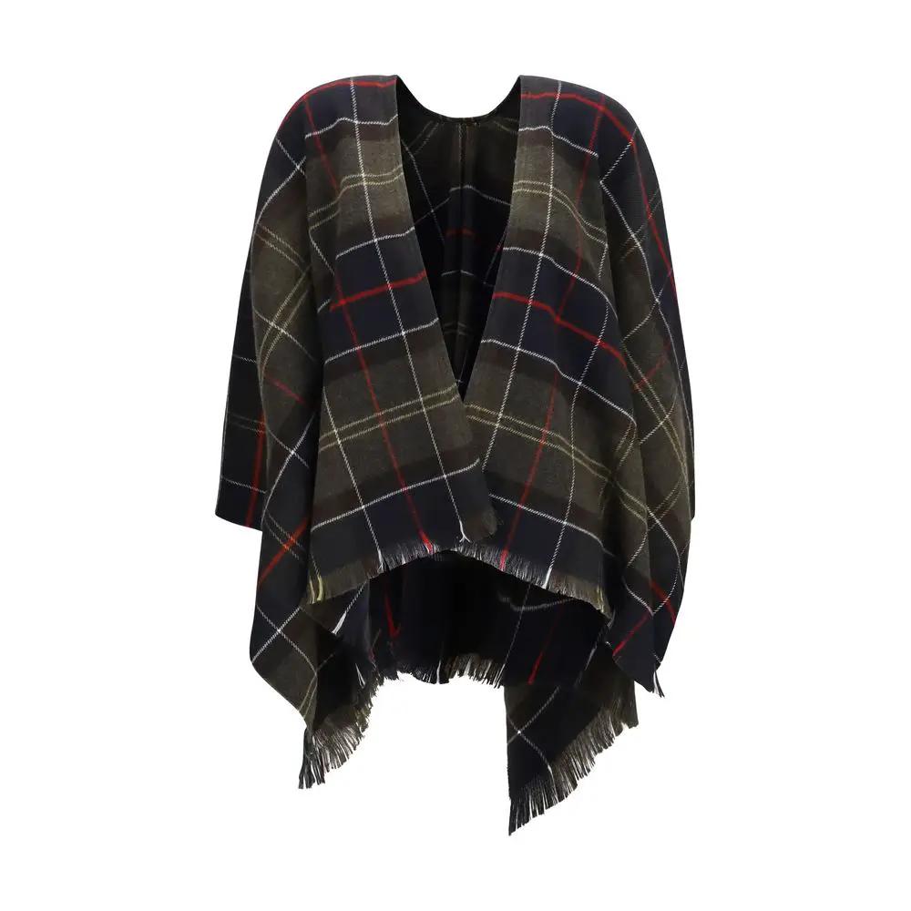 Écharpe bicolore en plumes de marabout Barbour