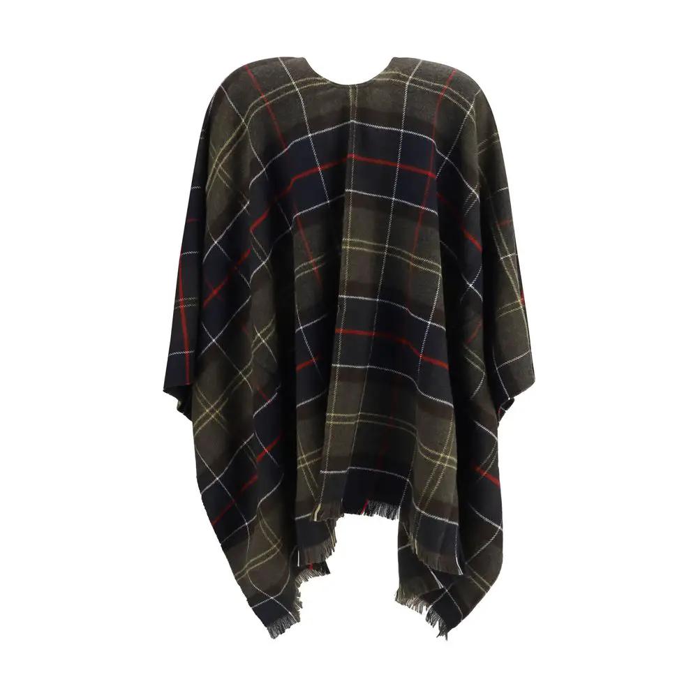 Écharpe bicolore en plumes de marabout Barbour