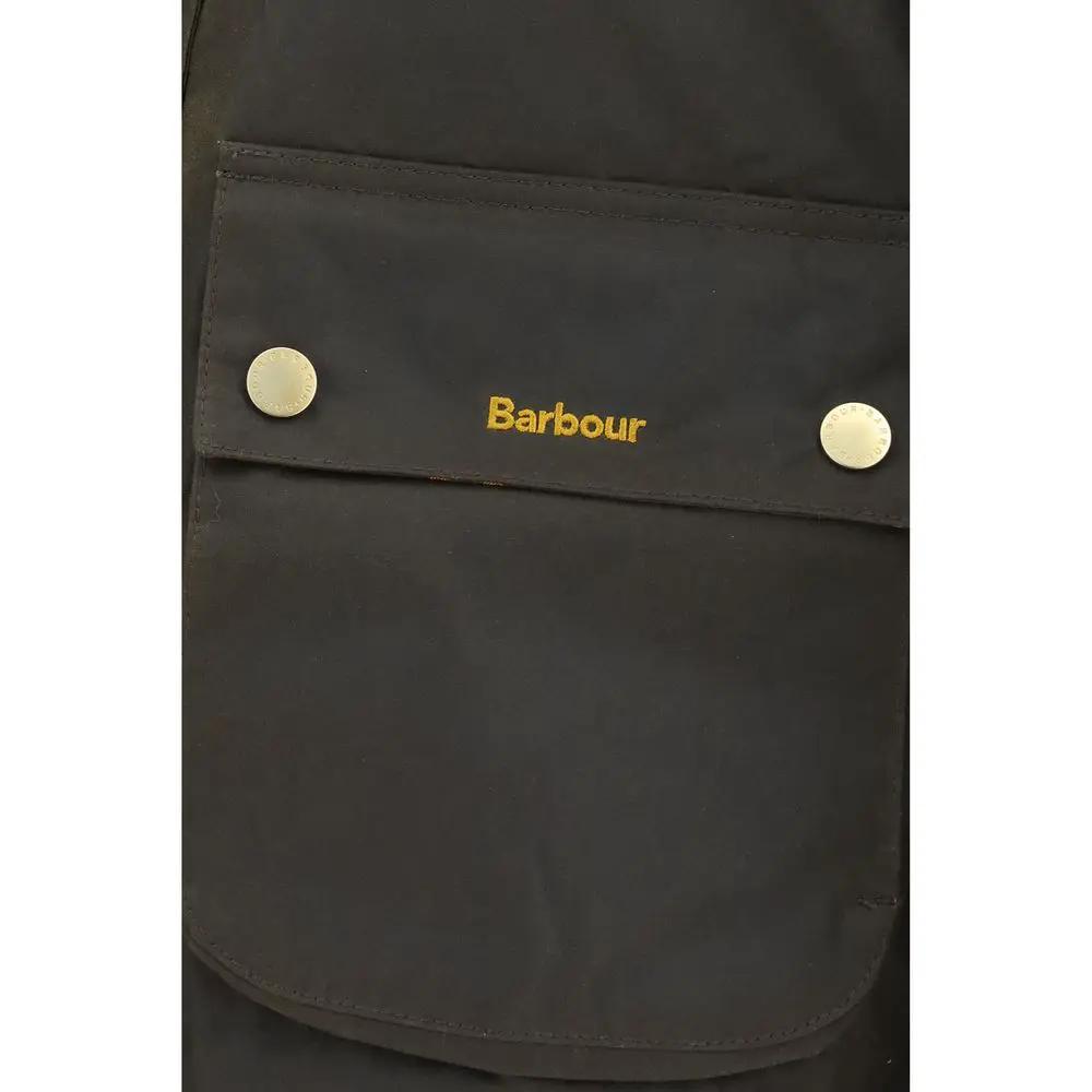 Barbour Bicolor Cotton Full-Length Jacket