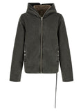 DRKSHDW Gray Cotton Full-Length Jacket
