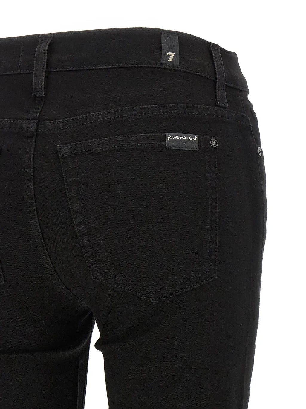Jean slim 7 For All Mankind en coton noir