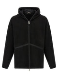 LAMINAR Black Polyester Shell Jacket