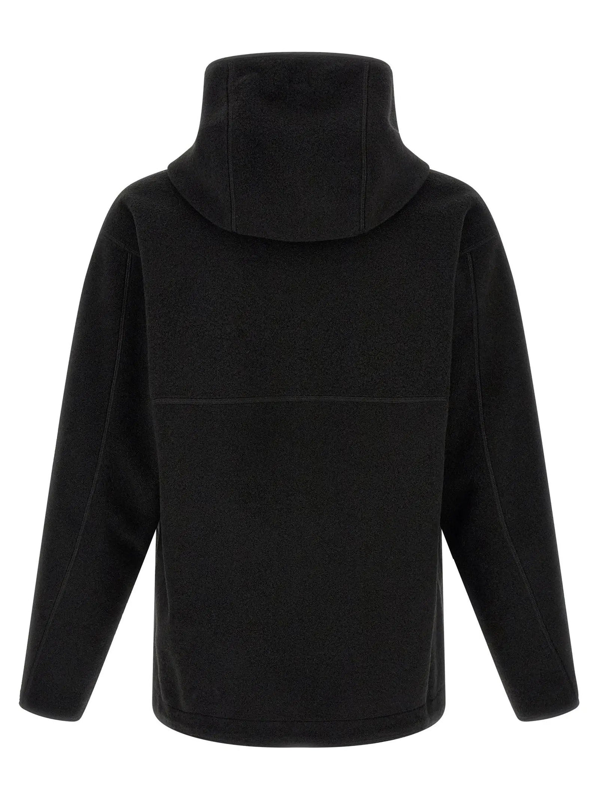LAMINAR Black Polyester Shell Jacket