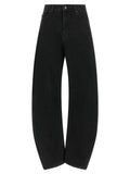 ROTATE BIRGER CHRISTENSEN Black Organic Cotton Jeans Denim