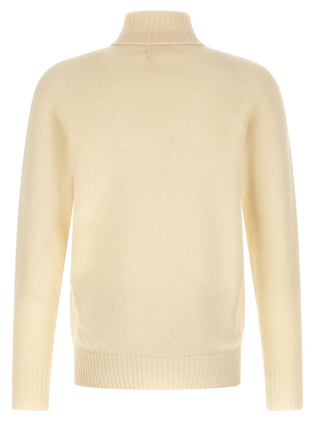 MA'RY'YA White Cashmere Cardigan