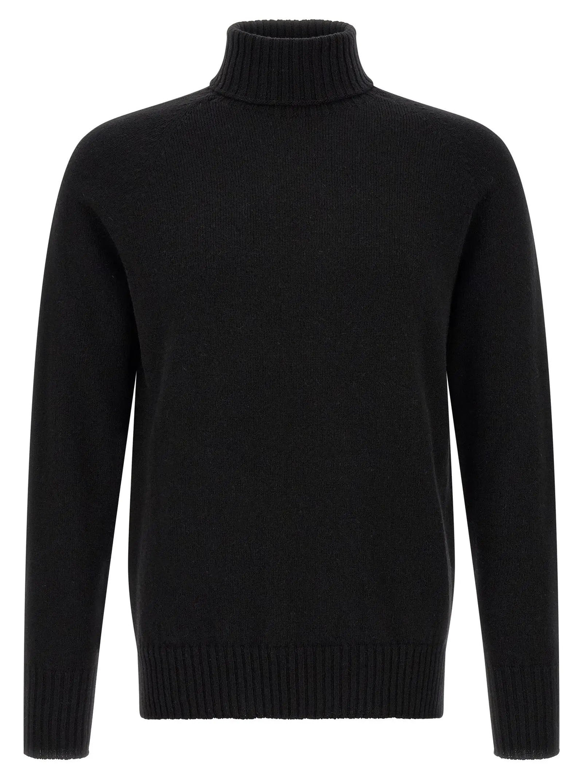 MA'RY'YA Black Cashmere Cardigan