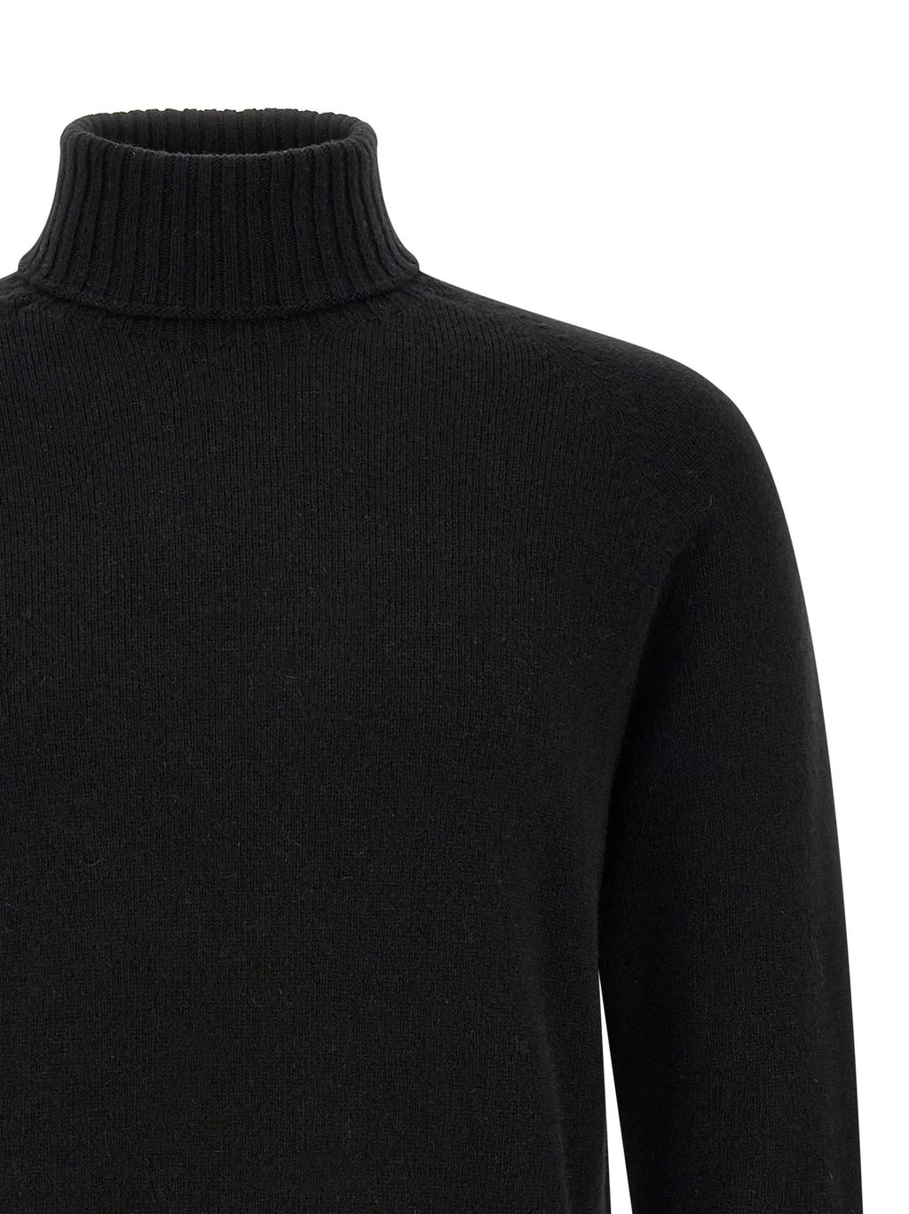 MA'RY'YA Black Cashmere Cardigan