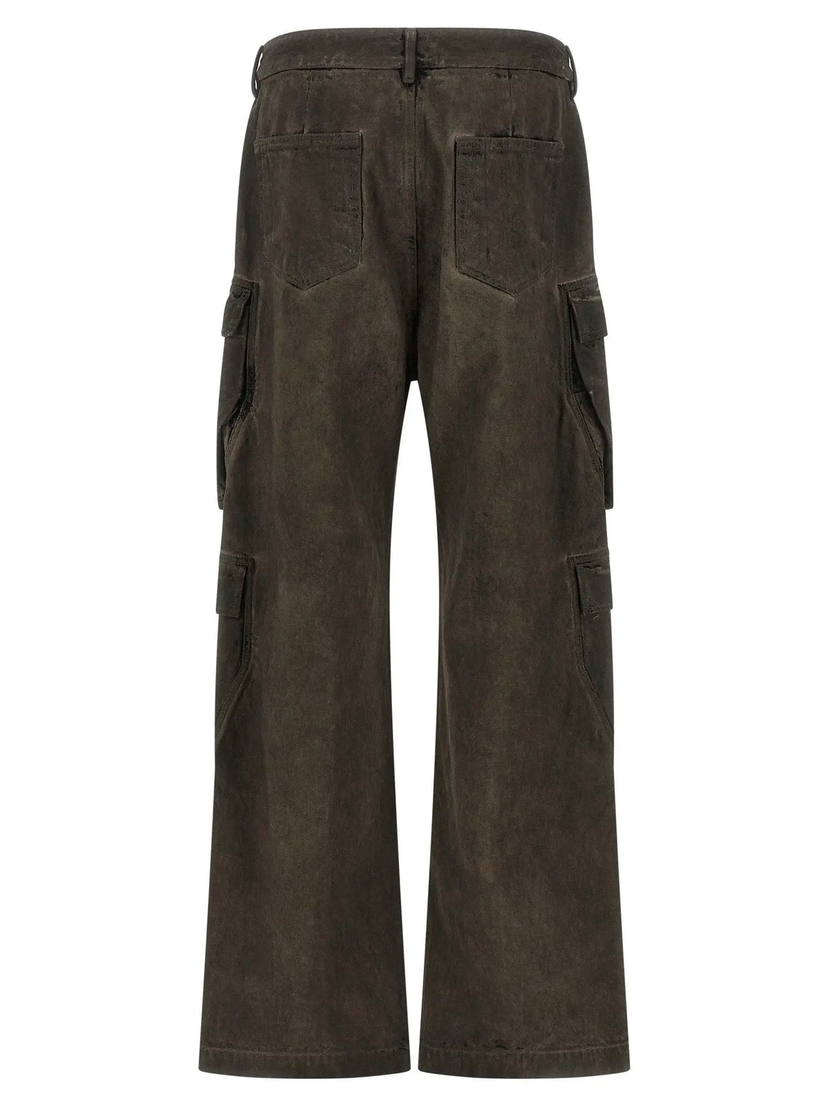 DRKSHDW Gray Cotton Cargo Pants