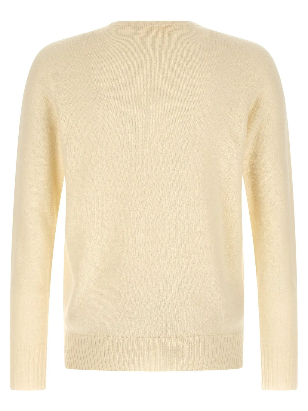 MA'RY'YA White Cashmere Cardigan