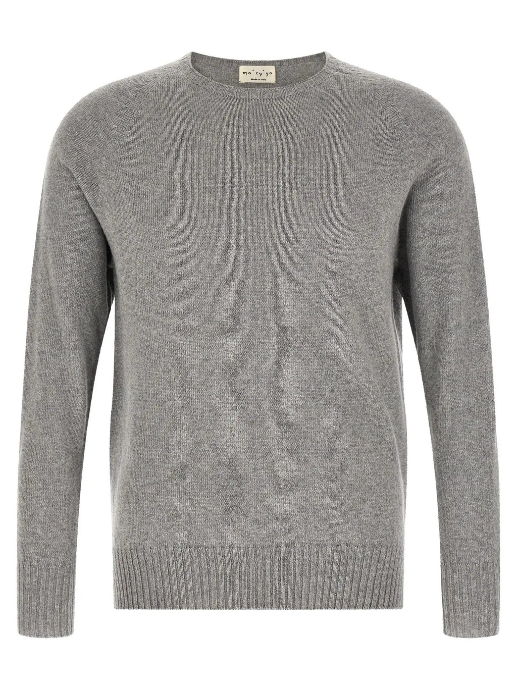 MA'RY'YA Gray Cashmere Cardigan