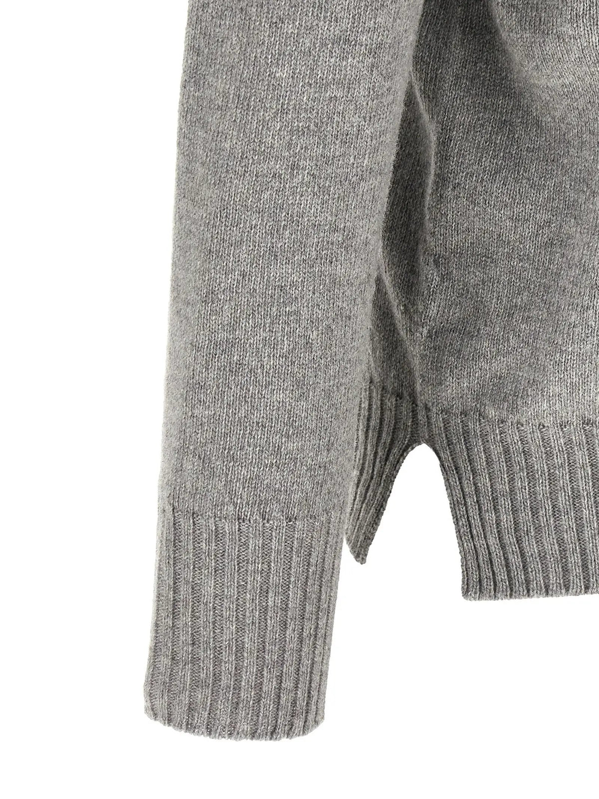MA'RY'YA Gray Cashmere Cardigan