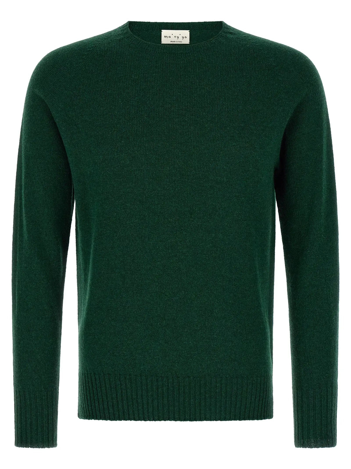 MA'RY'YA Bicolor Cashmere Cardigan