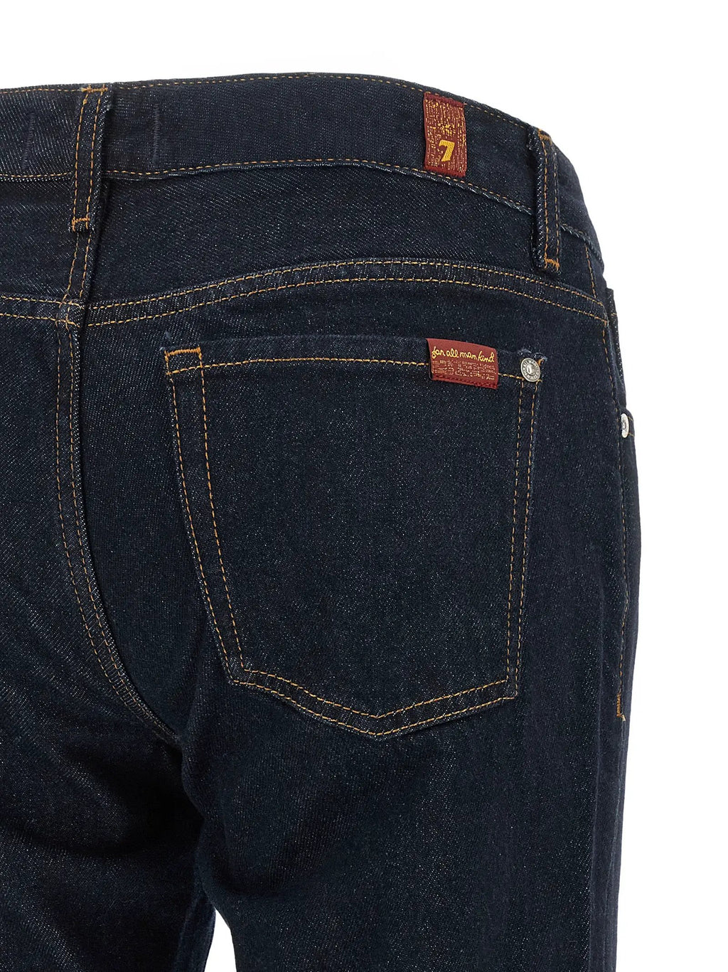 Jean Bootcut 7 For All Mankind en Coton Bleu