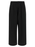 Y-3 Black Wool Casual Pants