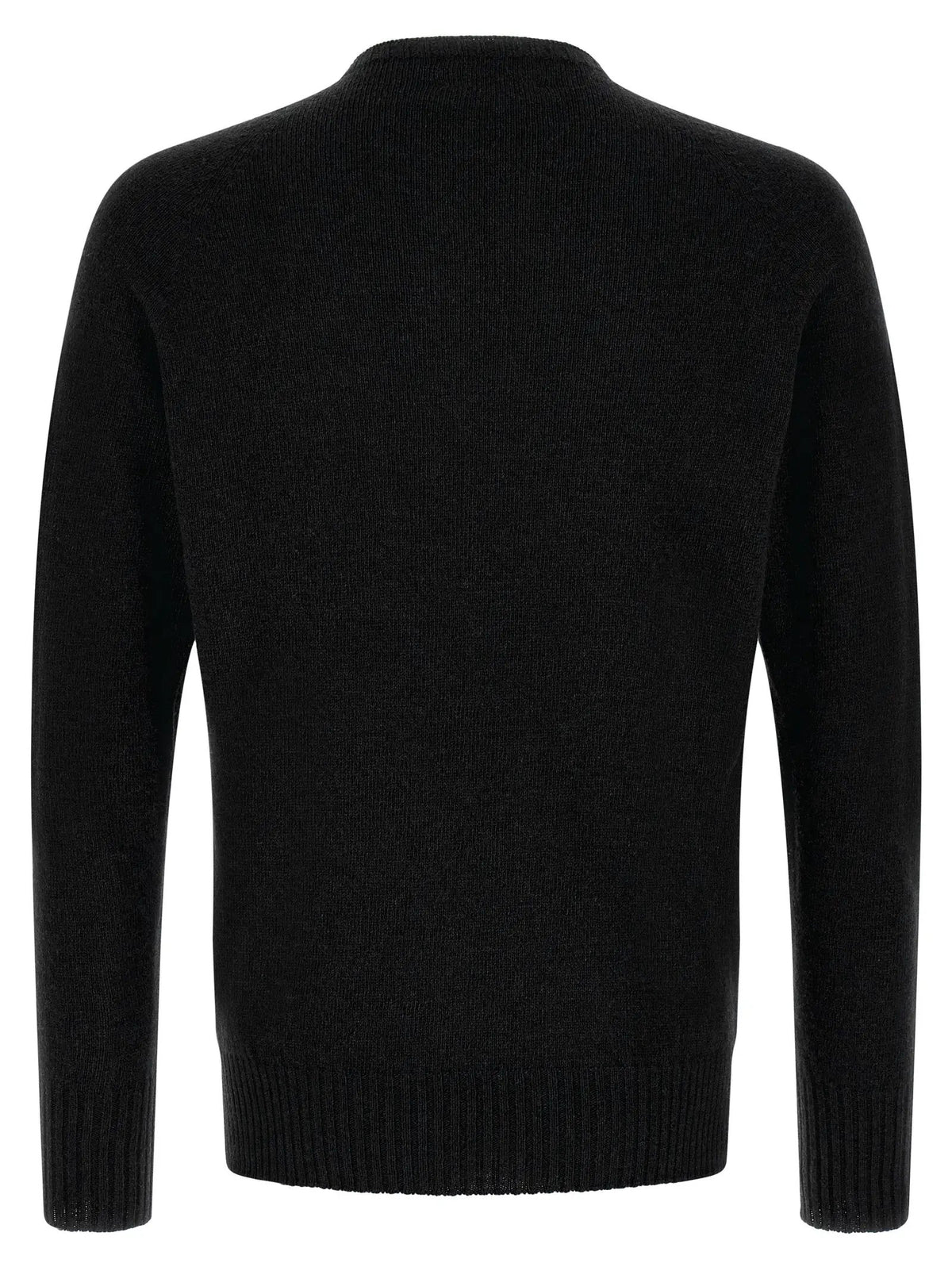 MA'RY'YA Black Cashmere Cardigan