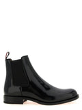 Christian Louboutin Black Calfskin Chelsea Boots