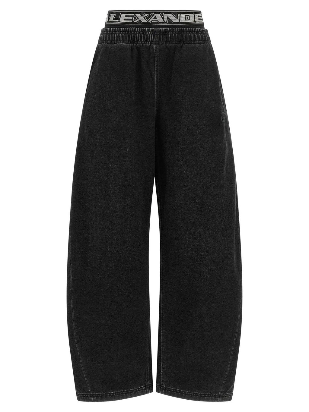 Alexander Wang Black Cotton Relaxed Fit Jeans