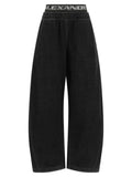Alexander Wang Black Cotton Relaxed Fit Jeans