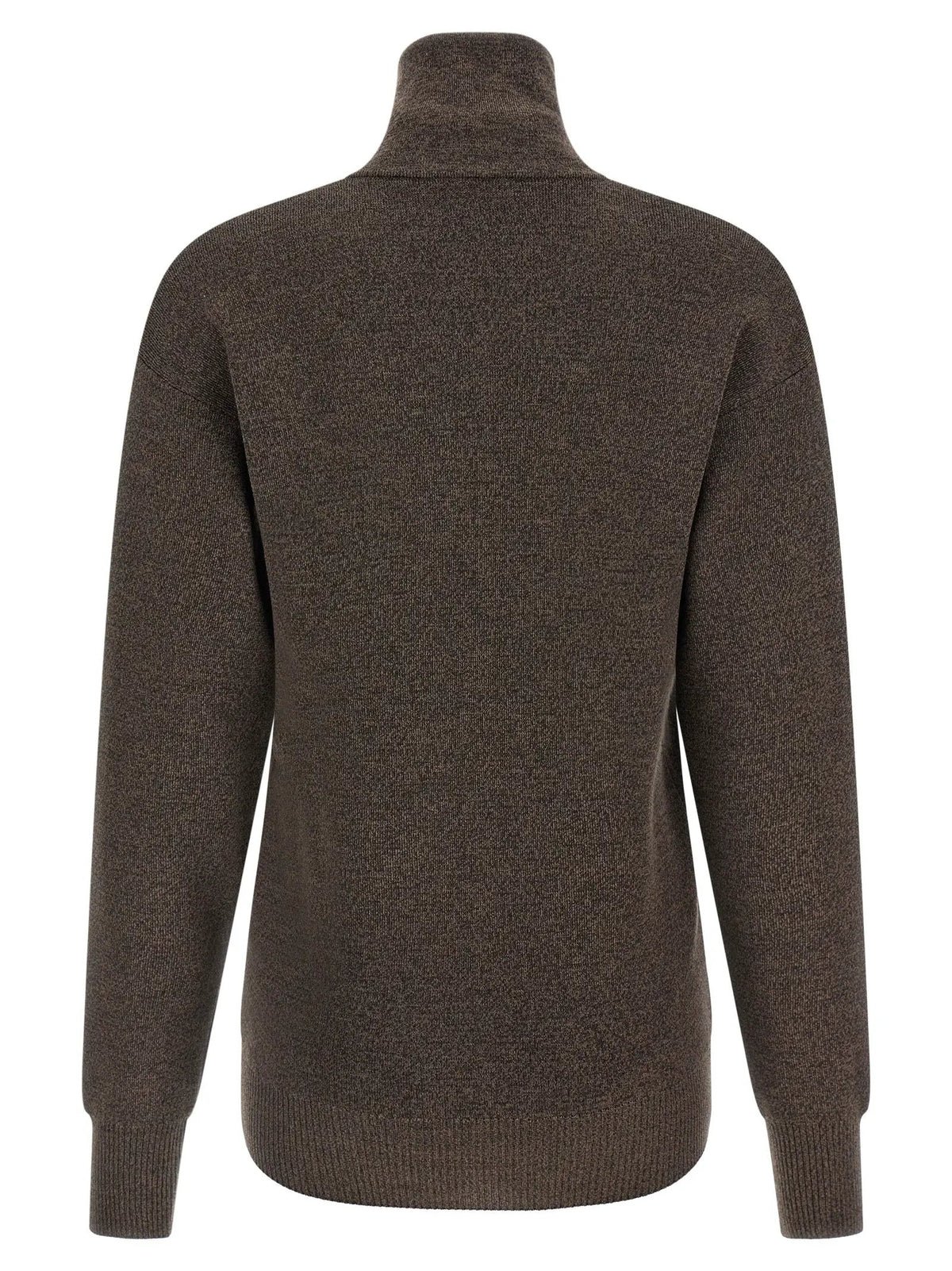 Lemaire Brown Wool Cardigan