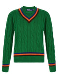 Polo Ralph Lauren Bicolor Wool Cardigan