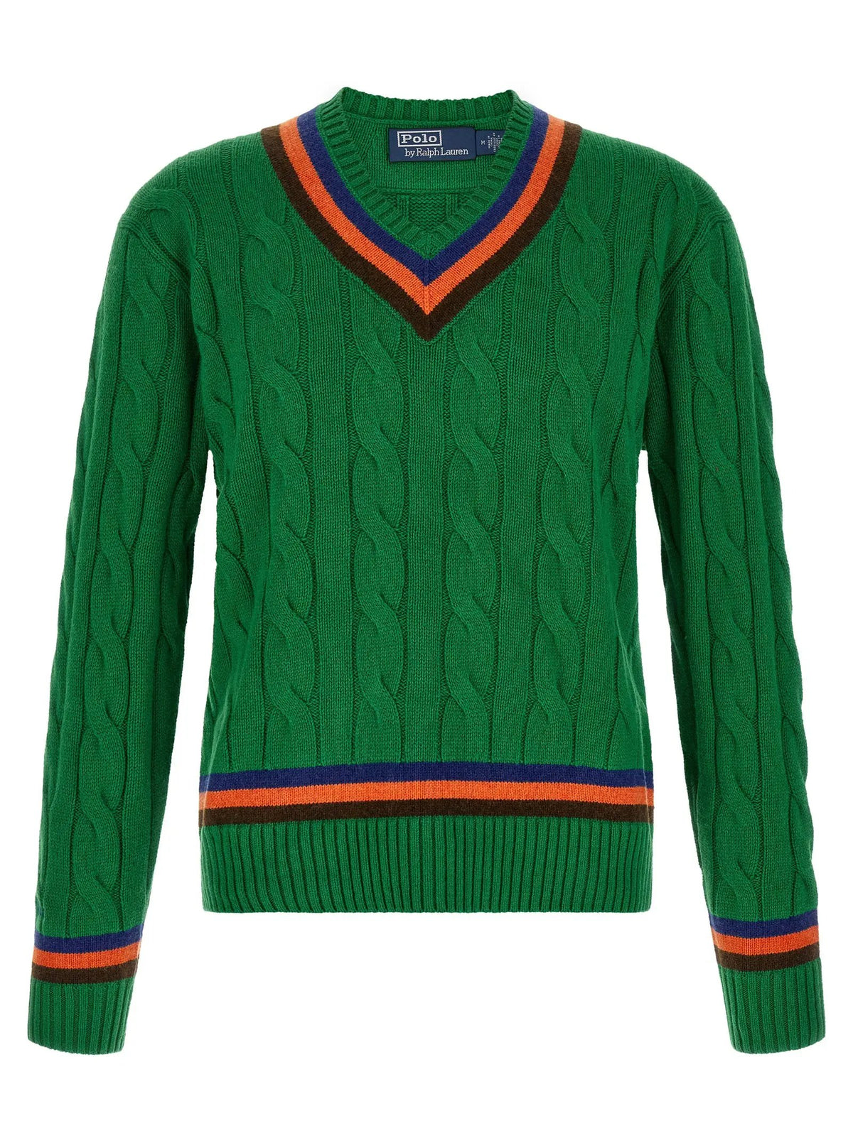 Polo Ralph Lauren Bicolor Wool Cardigan