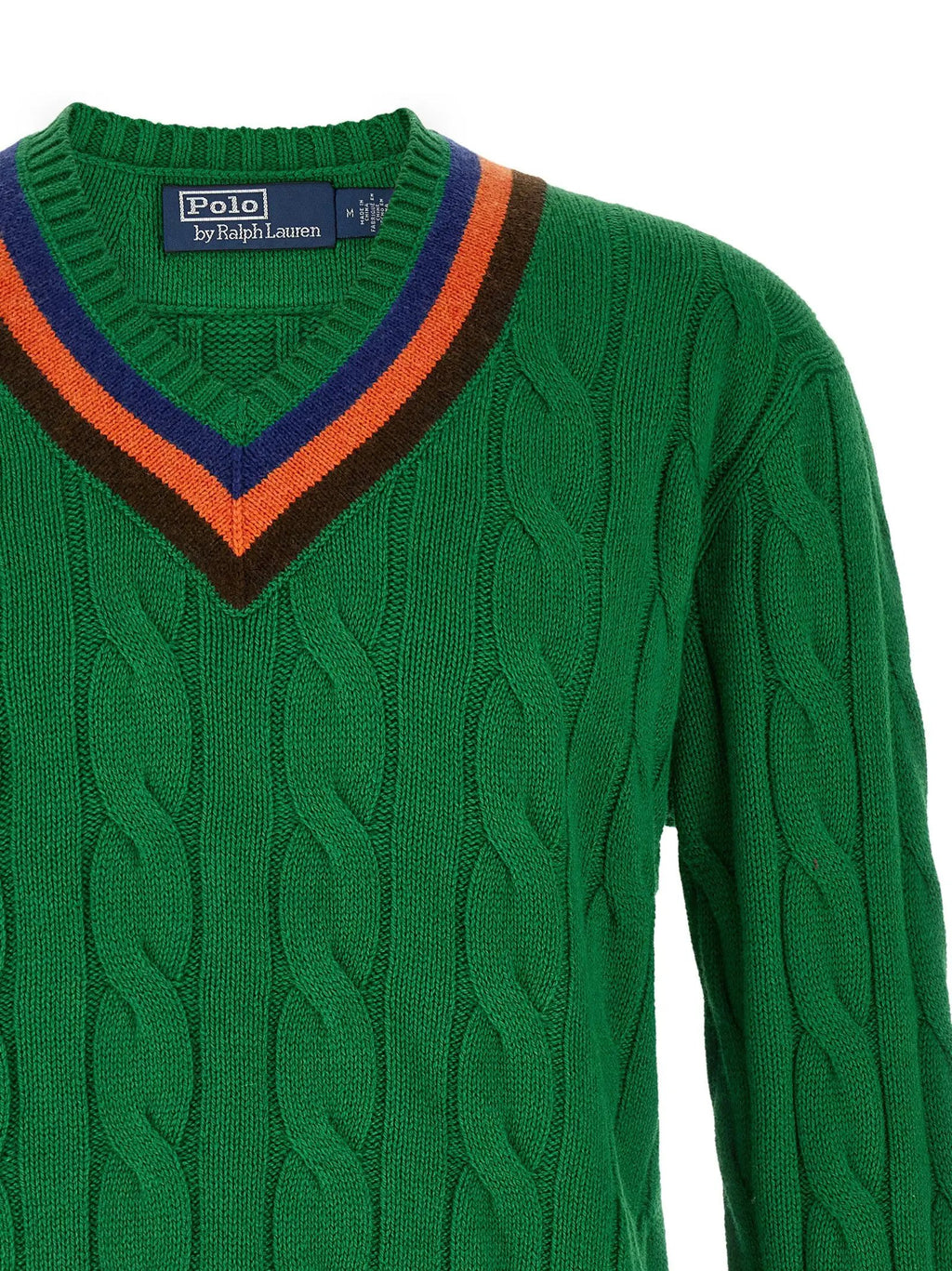 Polo Ralph Lauren Bicolor Wool Cardigan