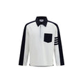 Thom Browne Multicolor Cotton Polo Shirt