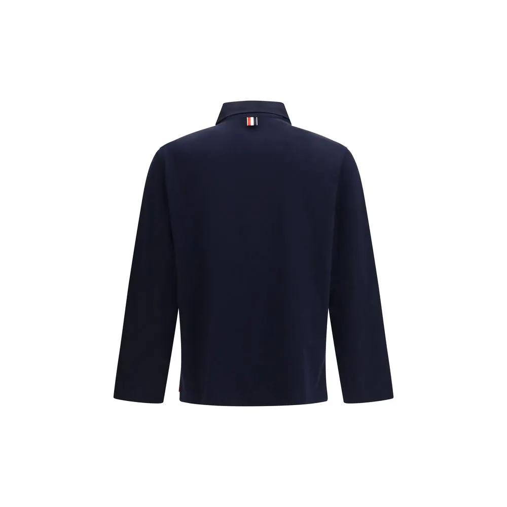 Polo Thom Browne en coton multicolore