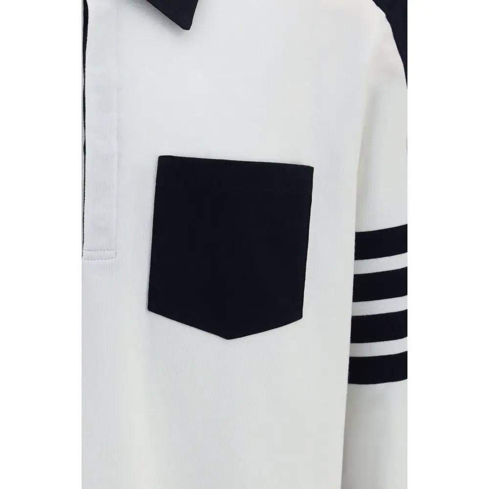 Thom Browne Multicolor Cotton Polo Shirt