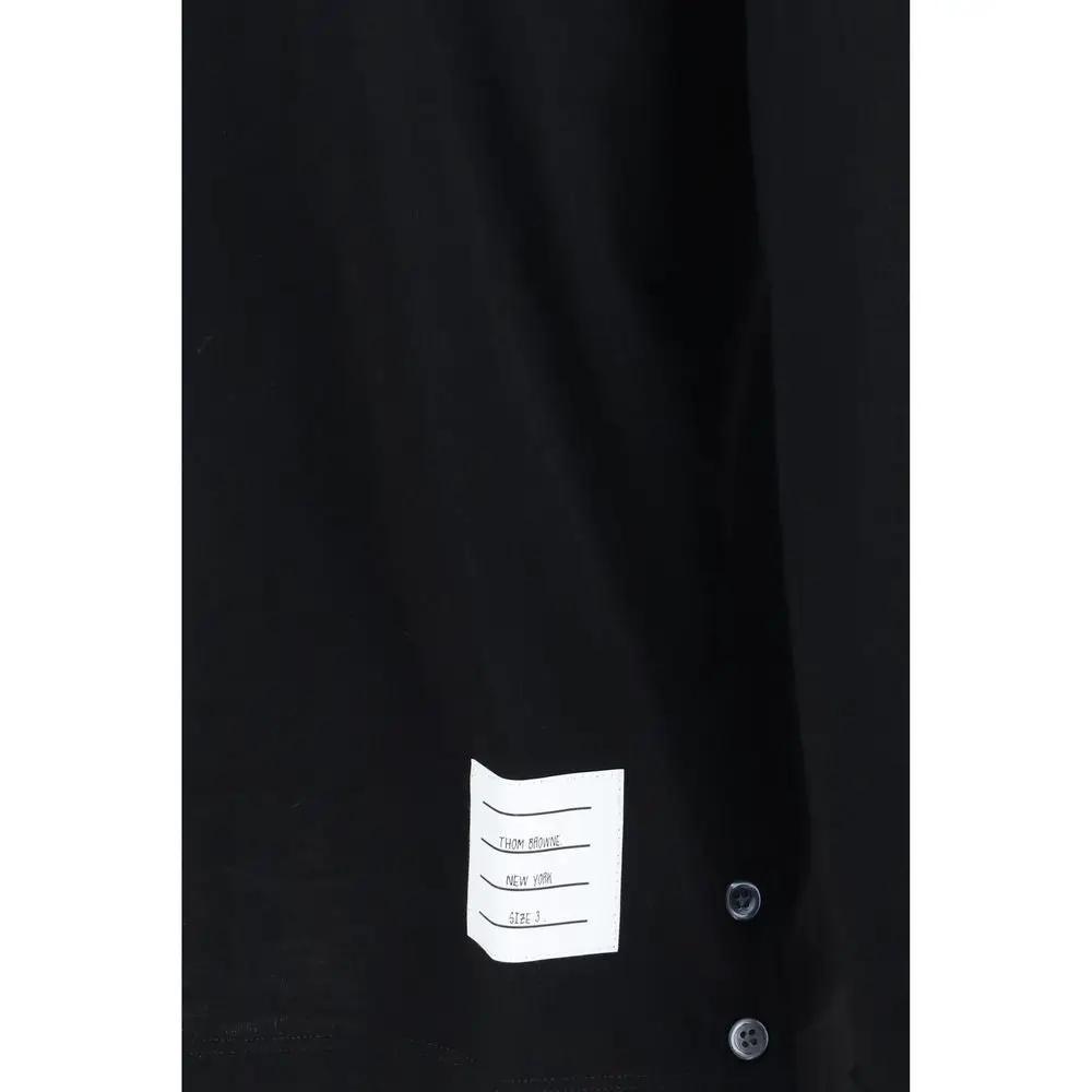 Thom Browne Black Wool Oves Aries Sweatshirt