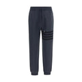 Thom Browne Gray Cotton Joggers (Workout Pants)