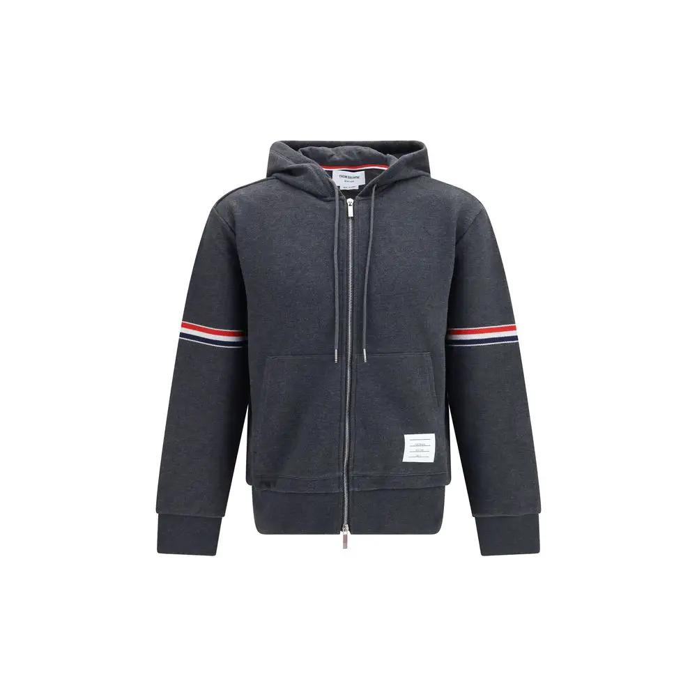 Thom Browne Thom Browne Gray Cotton Sweatshirt