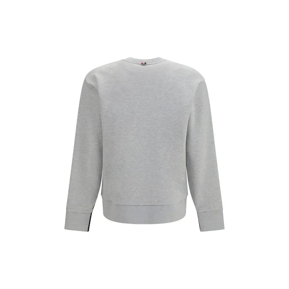 Thom Browne Thom Browne Gray Cotton Sweatshirt