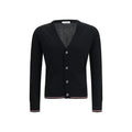 Thom Browne Thom Browne Black Wool Oves Aries Cardigan