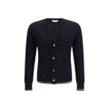 Thom Browne Blue Wool Oves Aries Cardigan