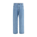 Thom Browne Blue Cotton Relaxed Fit Jeans