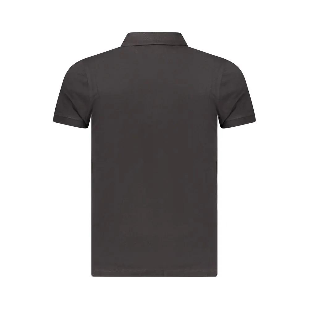 Tommy Hilfiger Tommy Hilfiger Black Cotton Men's Polo Shirt