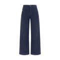 The Row The Row Blue Cotton Casual Pants