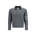 Thom Browne Thom Browne Gray Wool Oves Aries Sweatshirt