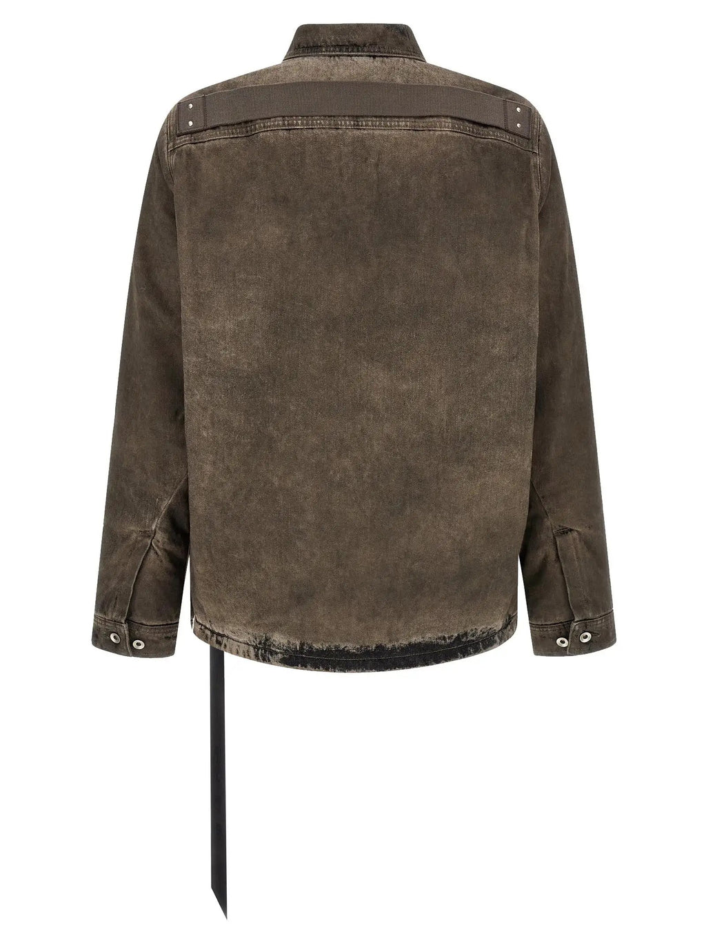 DRKSHDW Gray Cotton Denim Jacket
