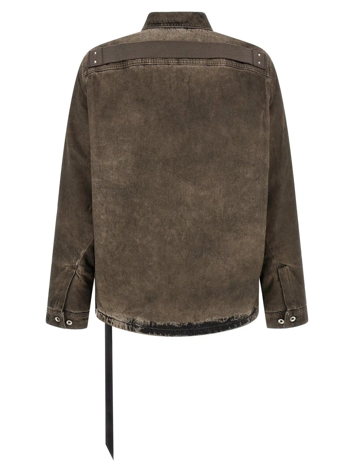 DRKSHDW Gray Cotton Denim Jacket