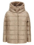 Herno Herno Beige Polyamide Full-Length Jacket