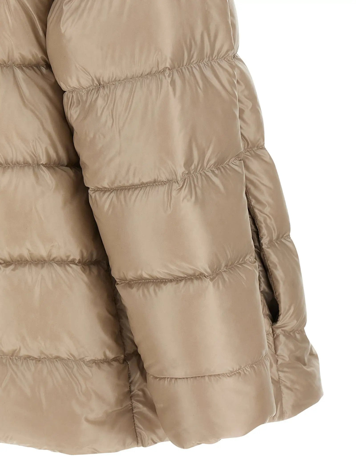 Herno Herno Beige Polyamide Full-Length Jacket