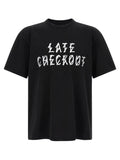 T-shirt en coton noir 44 Label Group