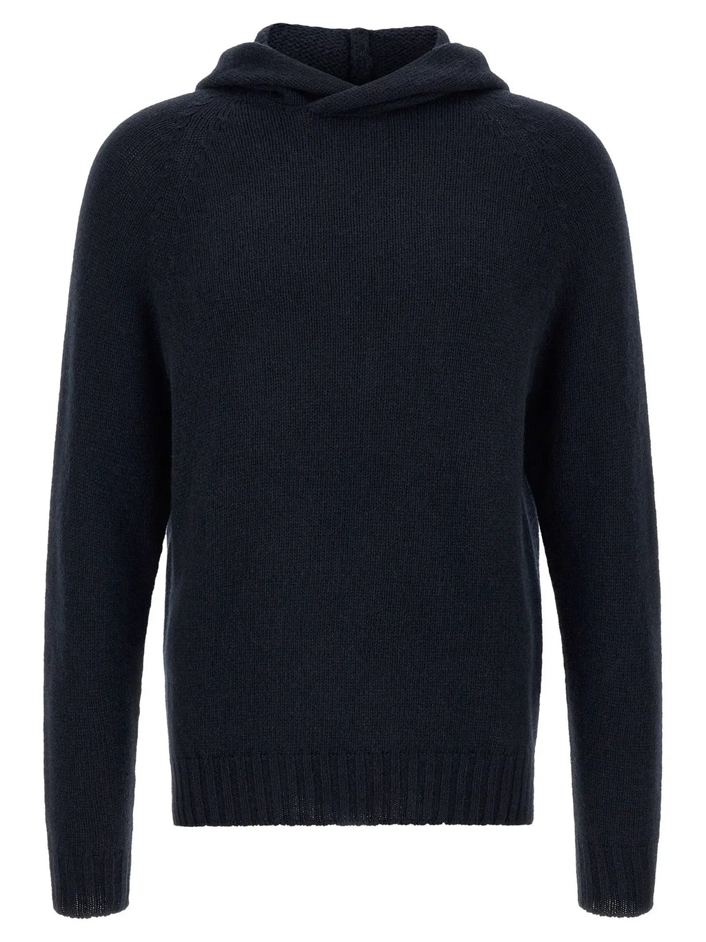 MA'RY'YA Blue Cashmere Cardigan