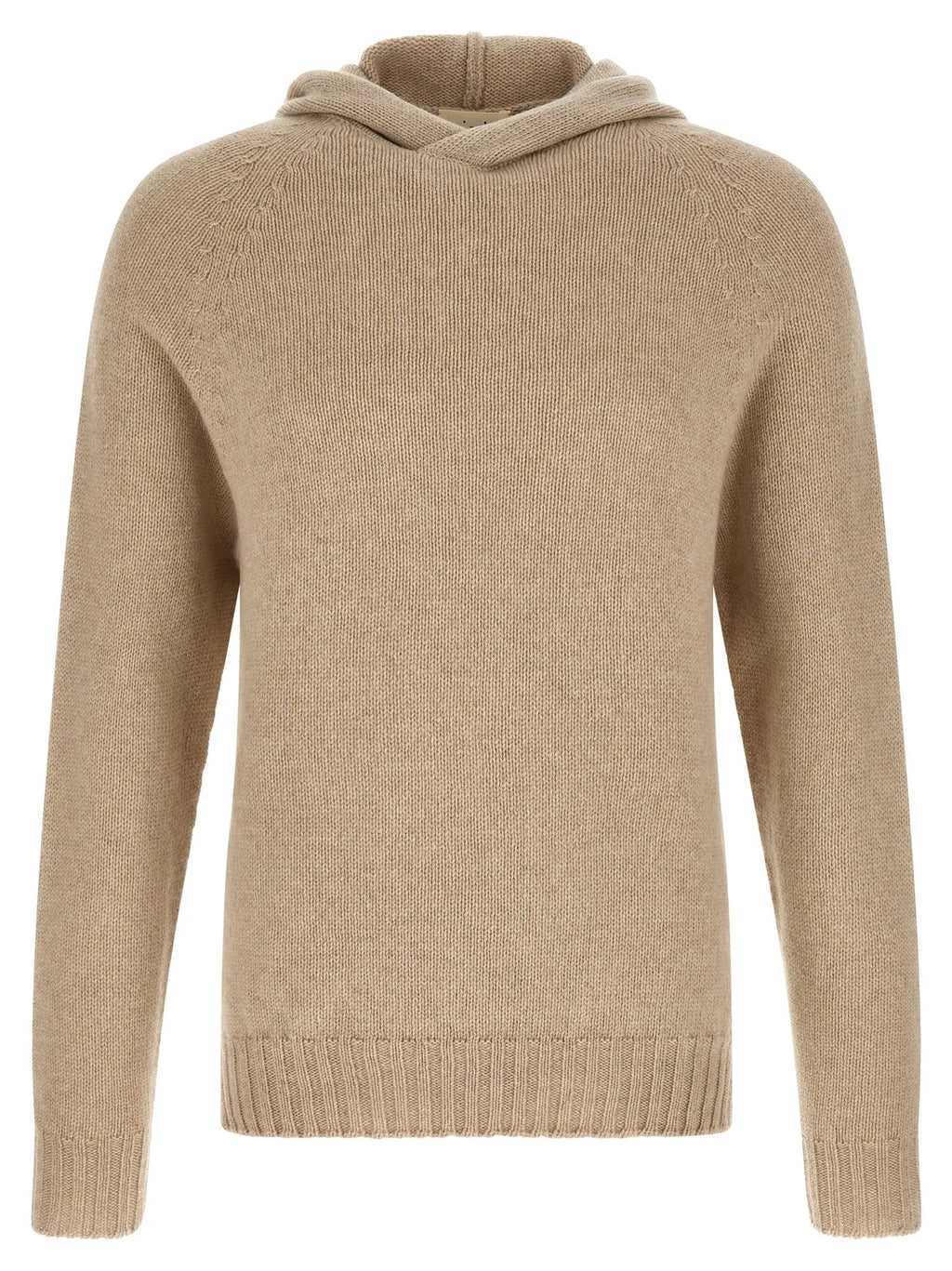 MA'RY'YA Beige Cashmere Cardigan