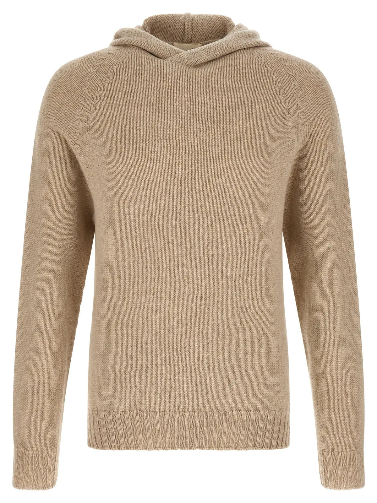 MA'RY'YA Beige Cashmere Cardigan